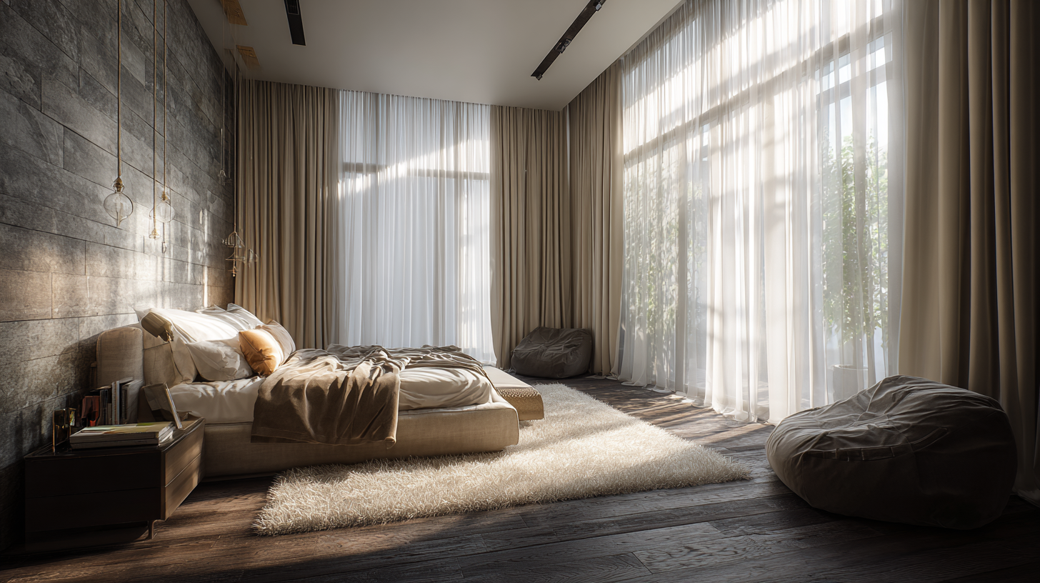 Cortinas Translúcidas: Luz Natural com Conforto e Privacidade