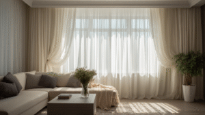 Cortinas Translúcidas: Luz Natural com Conforto e Privacidade